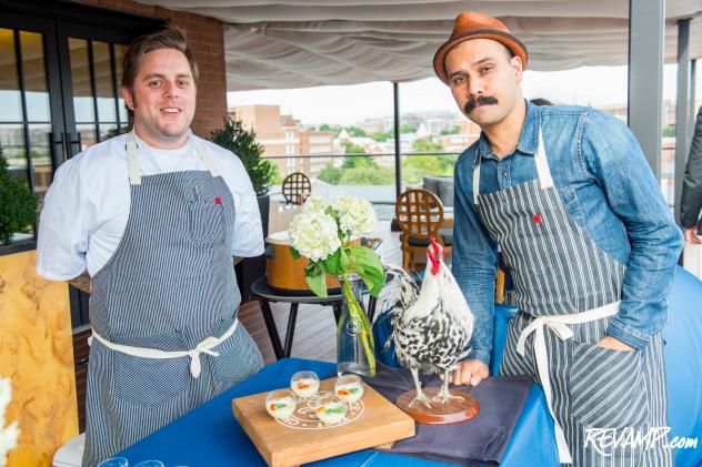 Members of the press were invited to a special kick-off reception on the rooftop of the posh Capella hotel for a preview of the 2014 Taste of Georgetown lineup.